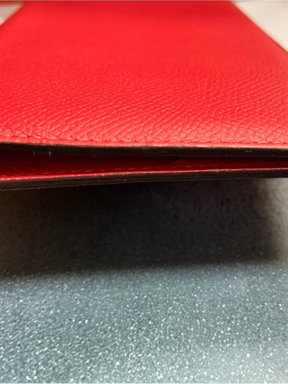 Hermes Vision II Red Leather Agenda Cover